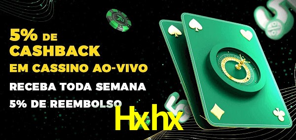 Promoções do cassino ao Vivo Hxhx